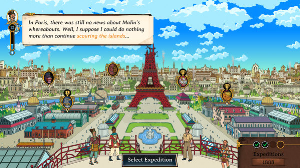 Игра Curious Expedition 2, скриншот