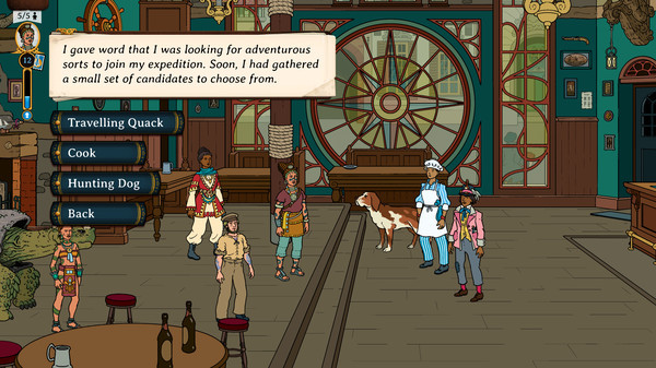 Игра Curious Expedition 2, скриншот