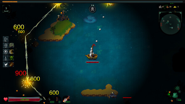 Игра Curse of Pirates, скриншот