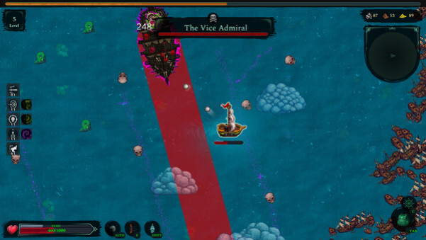 Игра Curse of Pirates, скриншот