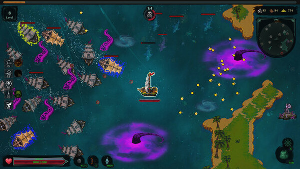 Игра Curse of Pirates, скриншот