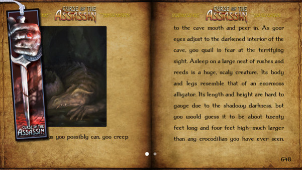 Игра Curse of the Assassin, скриншот