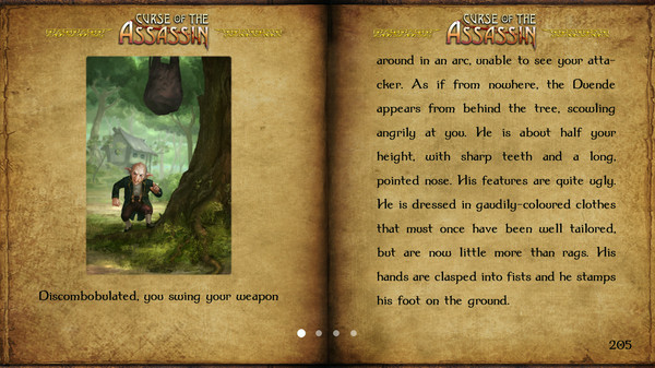 Игра Curse of the Assassin, скриншот