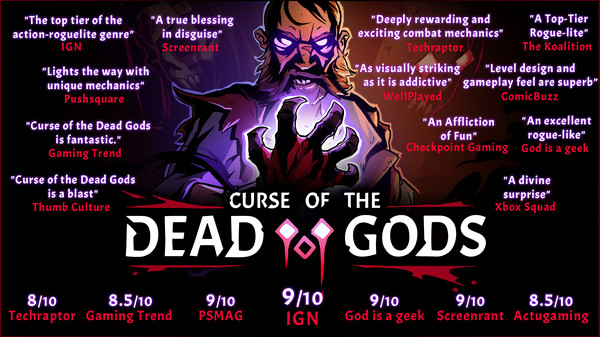 Игра Curse of the Dead Gods, скриншот