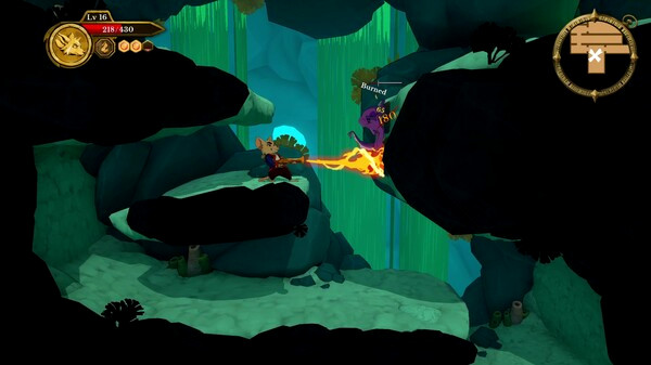 Игра Curse of the Sea Rats, скриншот