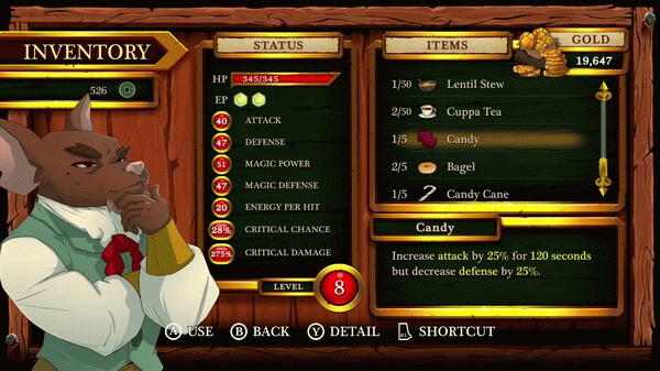 Игра Curse of the Sea Rats, скриншот