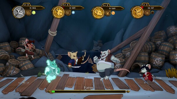 Игра Curse of the Sea Rats, скриншот