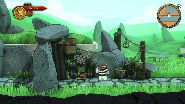 Игра Curse of the Sea Rats, скриншот
