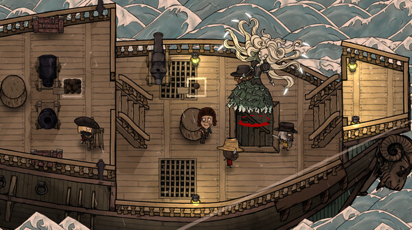 Игра Cursed Crew, скриншот
