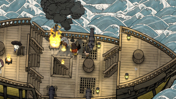 Игра Cursed Crew, скриншот