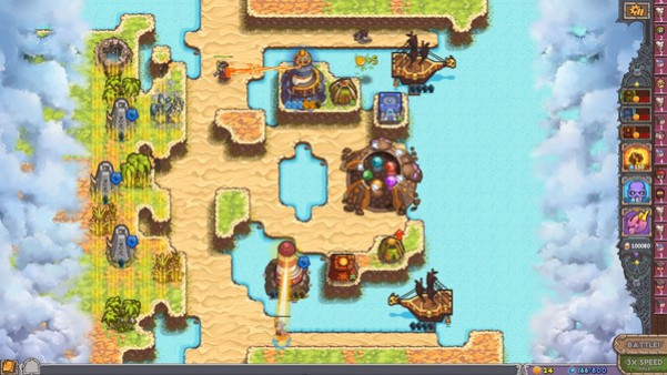 Игра Cursed Treasure 2, скриншот