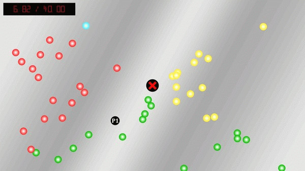 Игра Cursor Challenge, скриншот