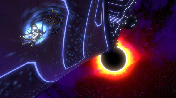 Игра Curved Space, скриншот
