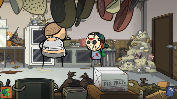Игра Cyanide & Happiness - Freakpocalypse (Episode 1), скриншот