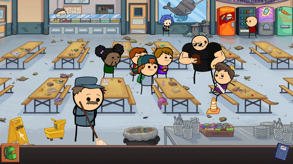 Игра Cyanide & Happiness - Freakpocalypse (Episode 1), скриншот