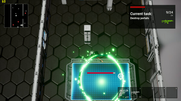 Игра Cyber Avenger, скриншот