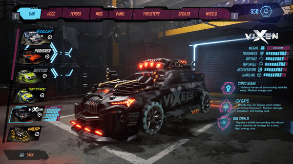 Игра Cyber Clutch: Hot Import Nights, скриншот