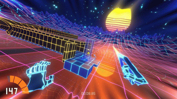 Игра Cyber Hook, скриншот