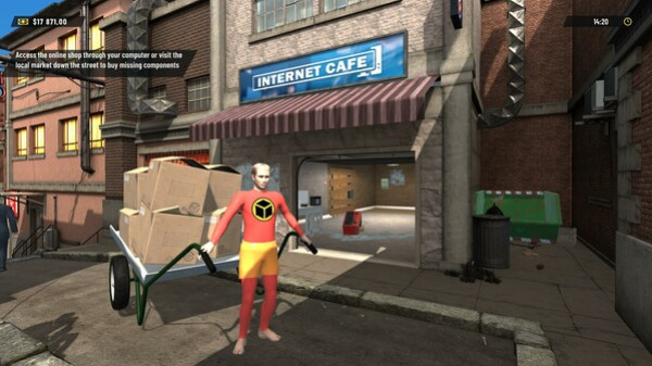 Игра CYBER INTERNET CLUB SIMULATOR, скриншот