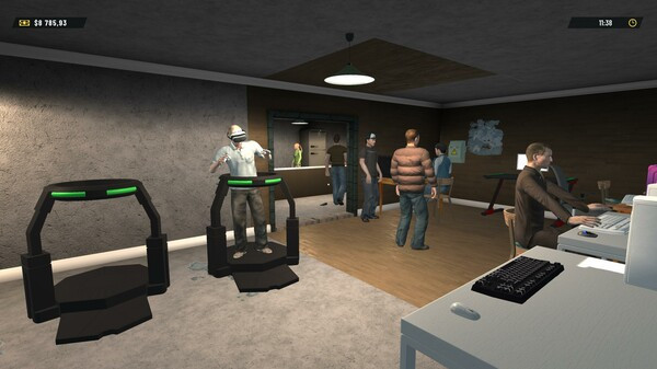 Игра CYBER INTERNET CLUB SIMULATOR, скриншот