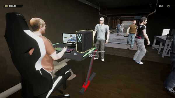 Игра CYBER INTERNET CLUB SIMULATOR, скриншот