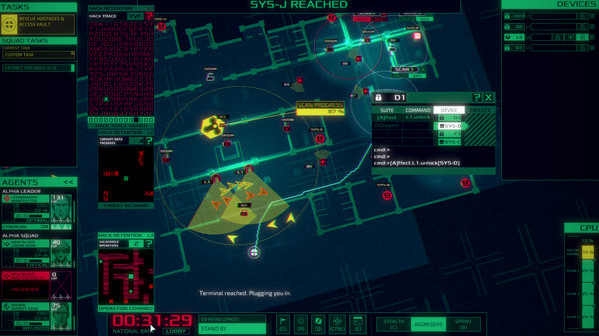 Игра Cyber Ops, скриншот