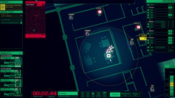 Игра Cyber Ops, скриншот