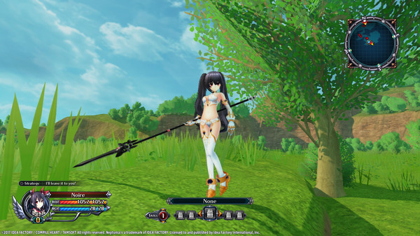 Игра Cyberdimension Neptunia: 4 Goddesses Online - Black Heart Holy Robe, скриншот