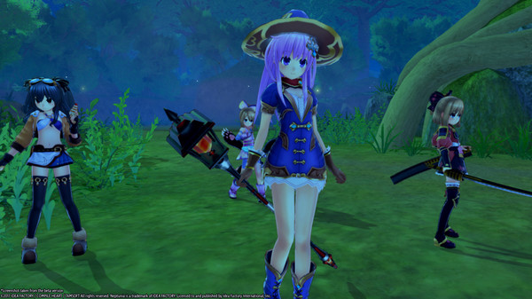 Игра Cyberdimension Neptunia: 4 Goddesses Online, скриншот