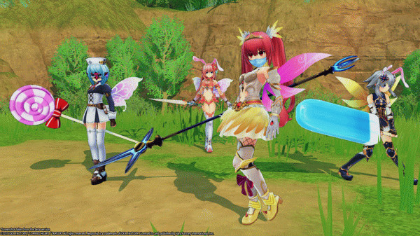 Игра Cyberdimension Neptunia: 4 Goddesses Online, скриншот