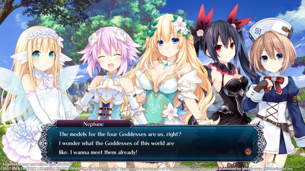 Игра Cyberdimension Neptunia: 4 Goddesses Online, скриншот