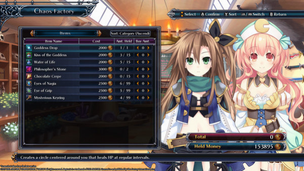 Игра Cyberdimension Neptunia: 4 Goddesses Online, скриншот