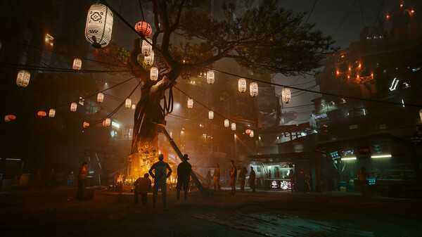 Игра Cyberpunk 2077: Призрачная свобода, скриншот