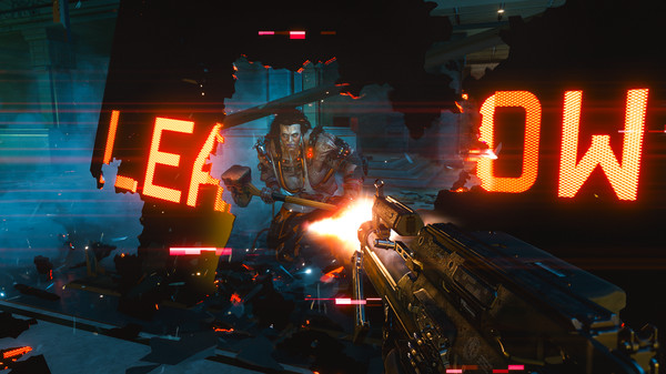 Игра Cyberpunk 2077, скриншот