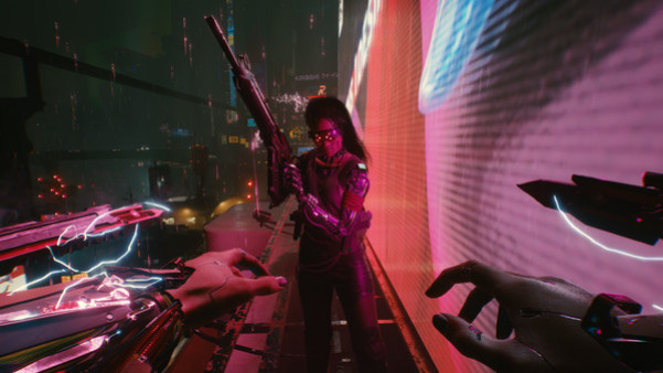 Игра Cyberpunk 2077, скриншот