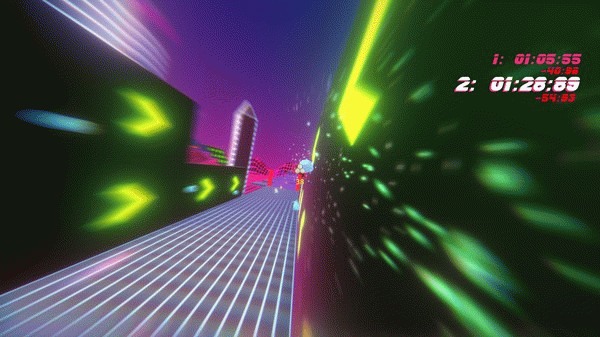 Игра Cybershock: Future Parkour, скриншот