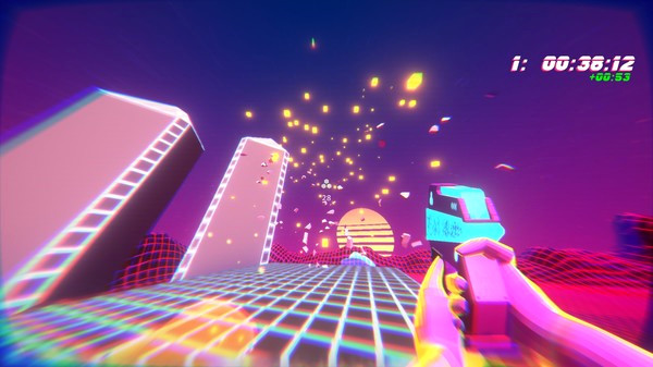 Игра Cybershock: Future Parkour, скриншот