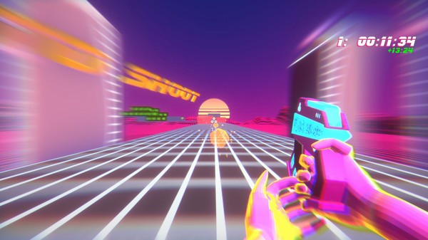 Игра Cybershock: Future Parkour, скриншот