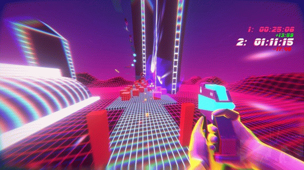 Игра Cybershock: Future Parkour, скриншот
