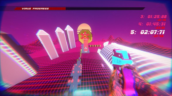 Игра Cybershock: Future Parkour, скриншот