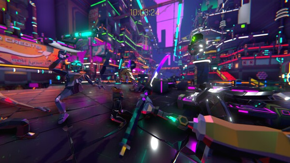 Игра CYBERSLAYER: No Time to Regret, скриншот