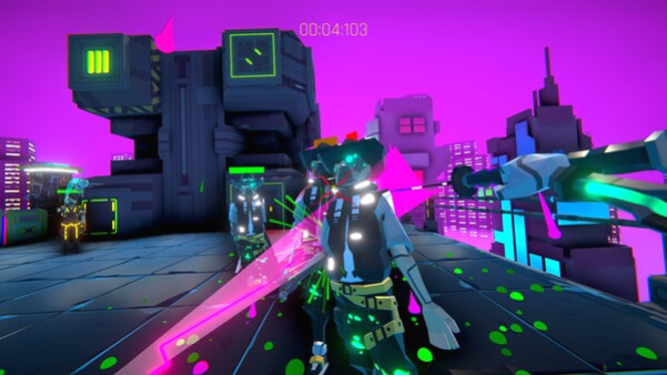 Игра CYBERSLAYER: No Time to Regret, скриншот
