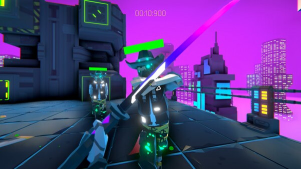 Игра CYBERSLAYER: No Time to Regret, скриншот
