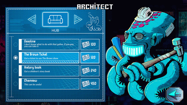 Игра Cyberwar: Neon City, скриншот