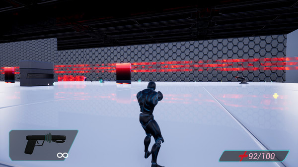 Игра Cyborg Invasion Shooter, скриншот