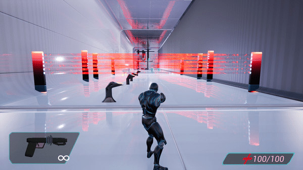 Игра Cyborg Invasion Shooter, скриншот