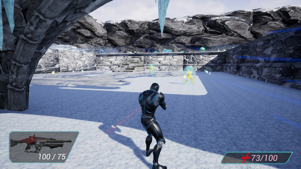 Игра Cyborg Invasion Shooter, скриншот