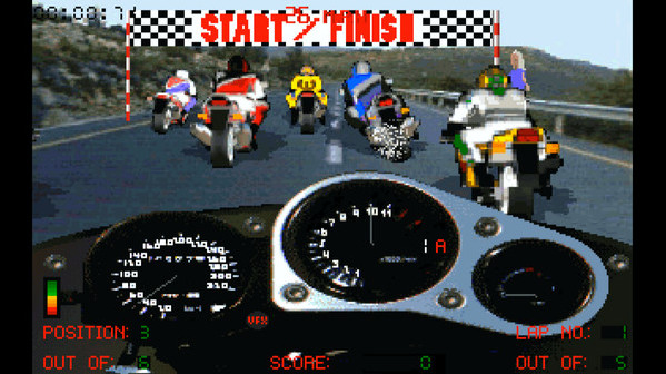 Игра Cyclemania, скриншот