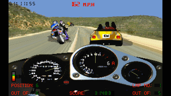 Игра Cyclemania, скриншот