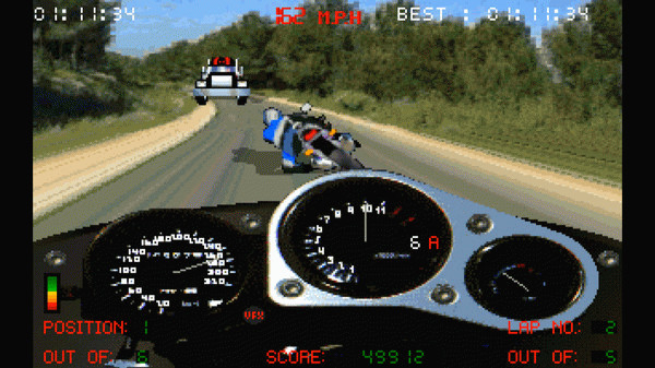 Игра Cyclemania, скриншот